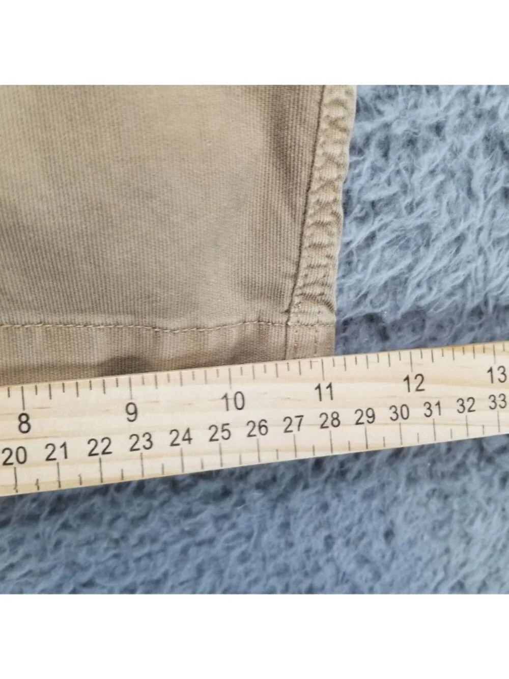 Peter Millar Shorts Mens 40 Tan Stretch Mid Rise Chino